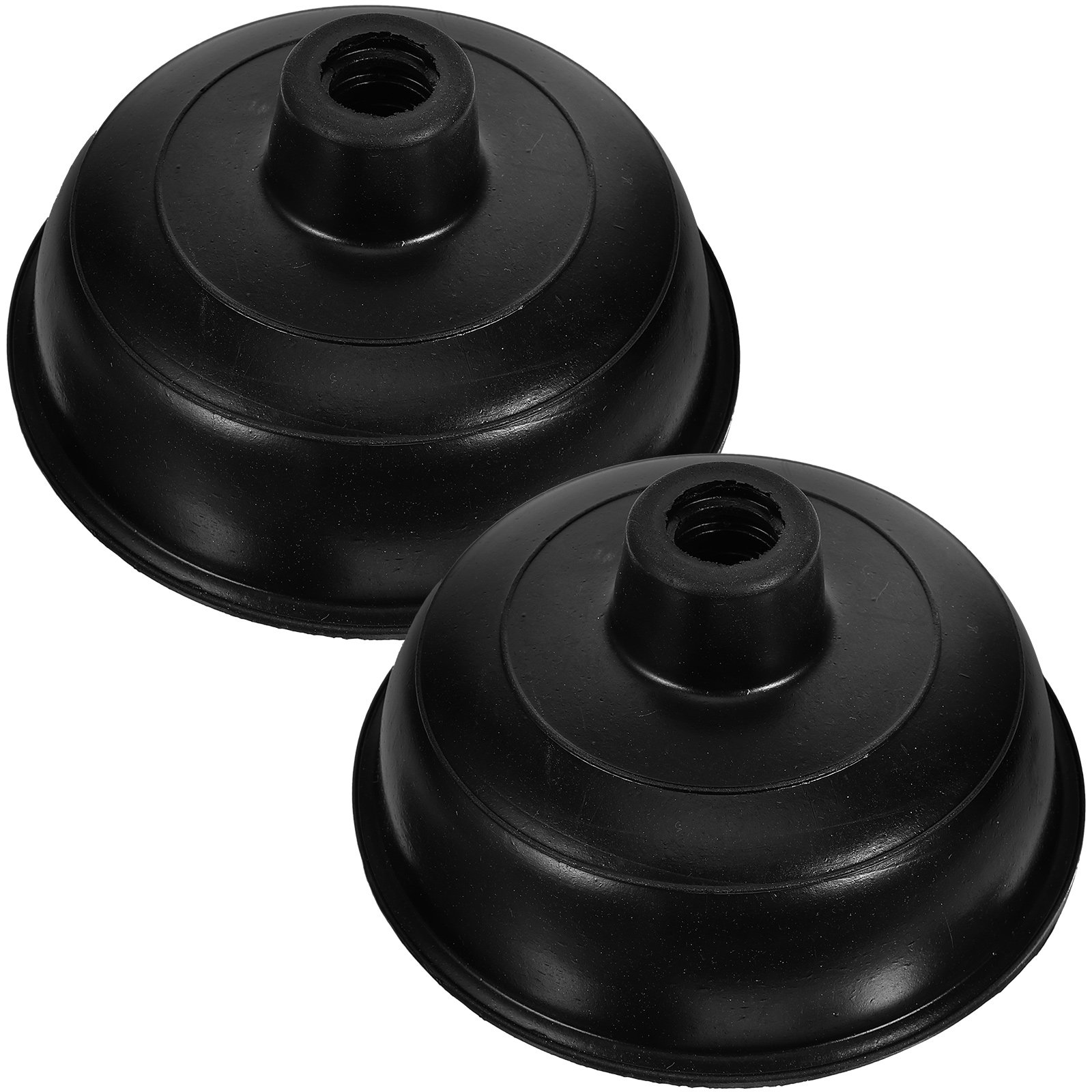 Plunger Toilet - หัวปั๊มยางสำรอง 2 ชิ้น สำหรับทำความสะอาดท่อระบายน้ำในห้องน้ำ อ่างล้างหน้า อ่างล้างจาน