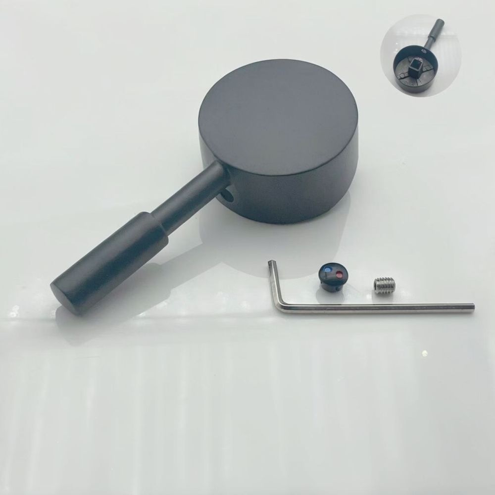 Basin Mixer Tap - สำหรับชุดอุปกรณ์ซ่อมแซมก๊อกน้ำผสม อะไหล่เปลี่ยนมือจับก๊อกน้ำสีดำ Xinlonghan สำหรับอ่างล้างหน้า ห้องครัว และฝักบัว
