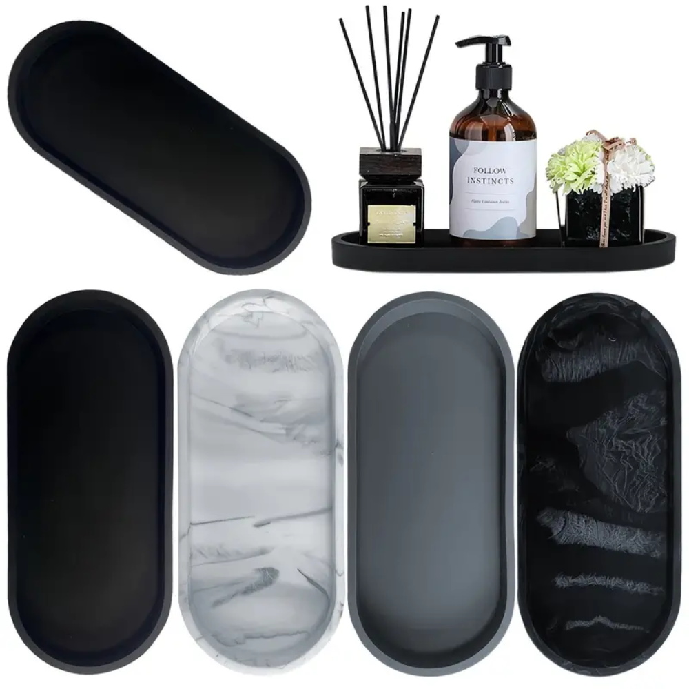 ถาดซิลิโคนสำหรับห้องน้ำ 1 ชิ้น - Home Essentials Bathroom Storage บทวิจารณ์และราคา