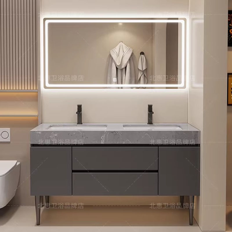 ออแกไนเซอร์สำหรับวางบนพื้น ตู้ - Home Bathroom Vanity Combo บทวิจารณ์และราคา