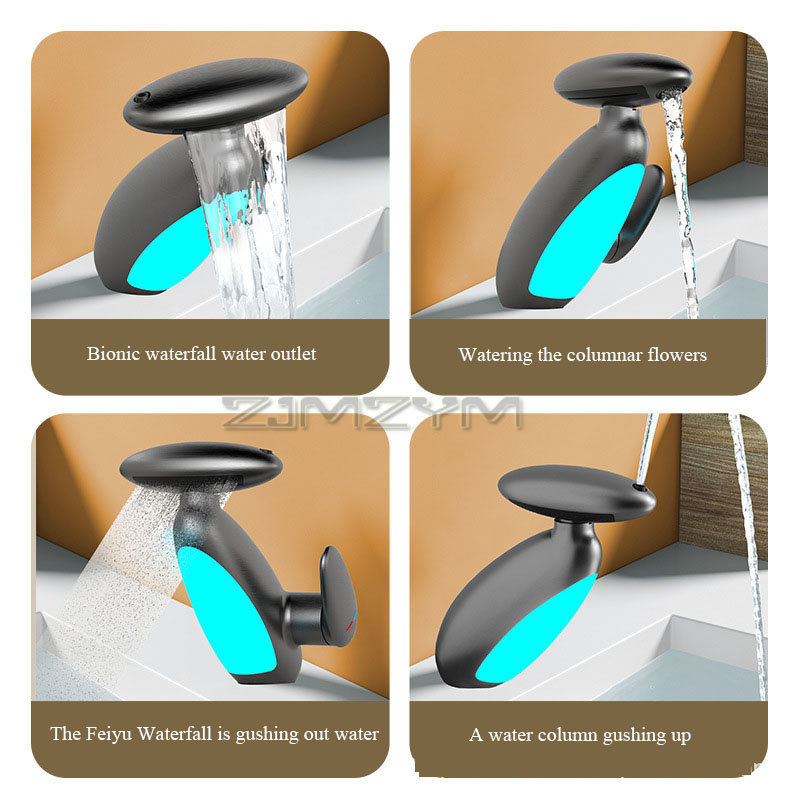 ก๊อกน้ำอ่างล้างหน้าแบบ LED 4 โ - Basin Mixer Tap บทวิจารณ์และราคา