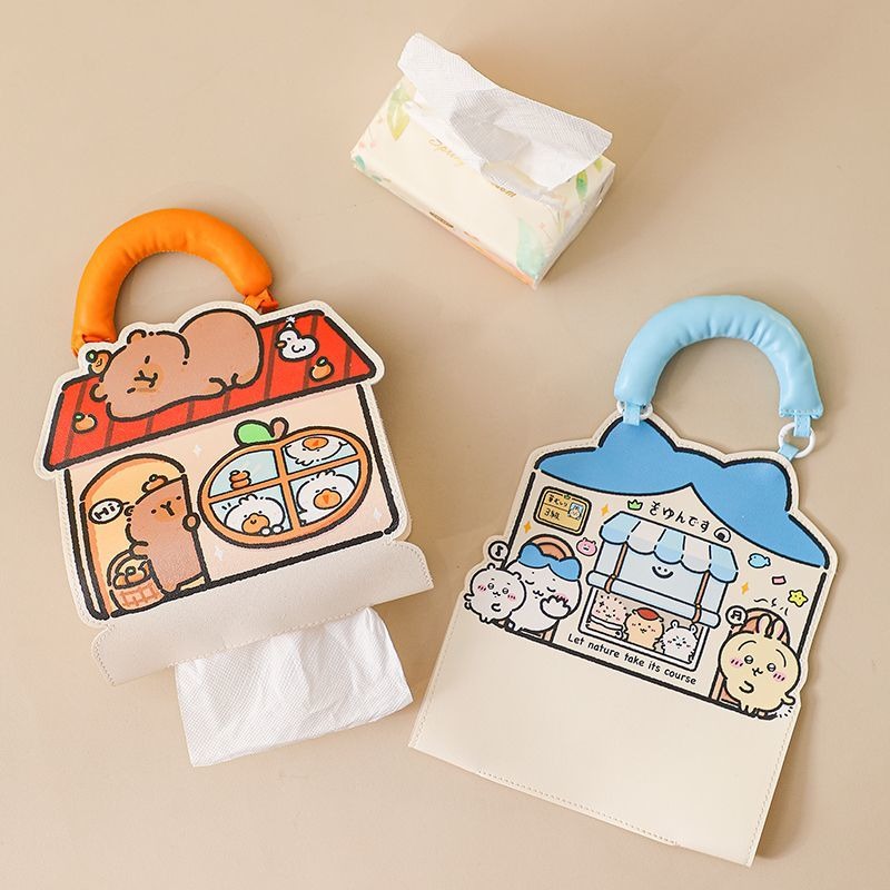 กระเป๋าใส่กระดาษทิชชูแบบติดผนั - Home Edit Bathroom Storage บทวิจารณ์และราคา