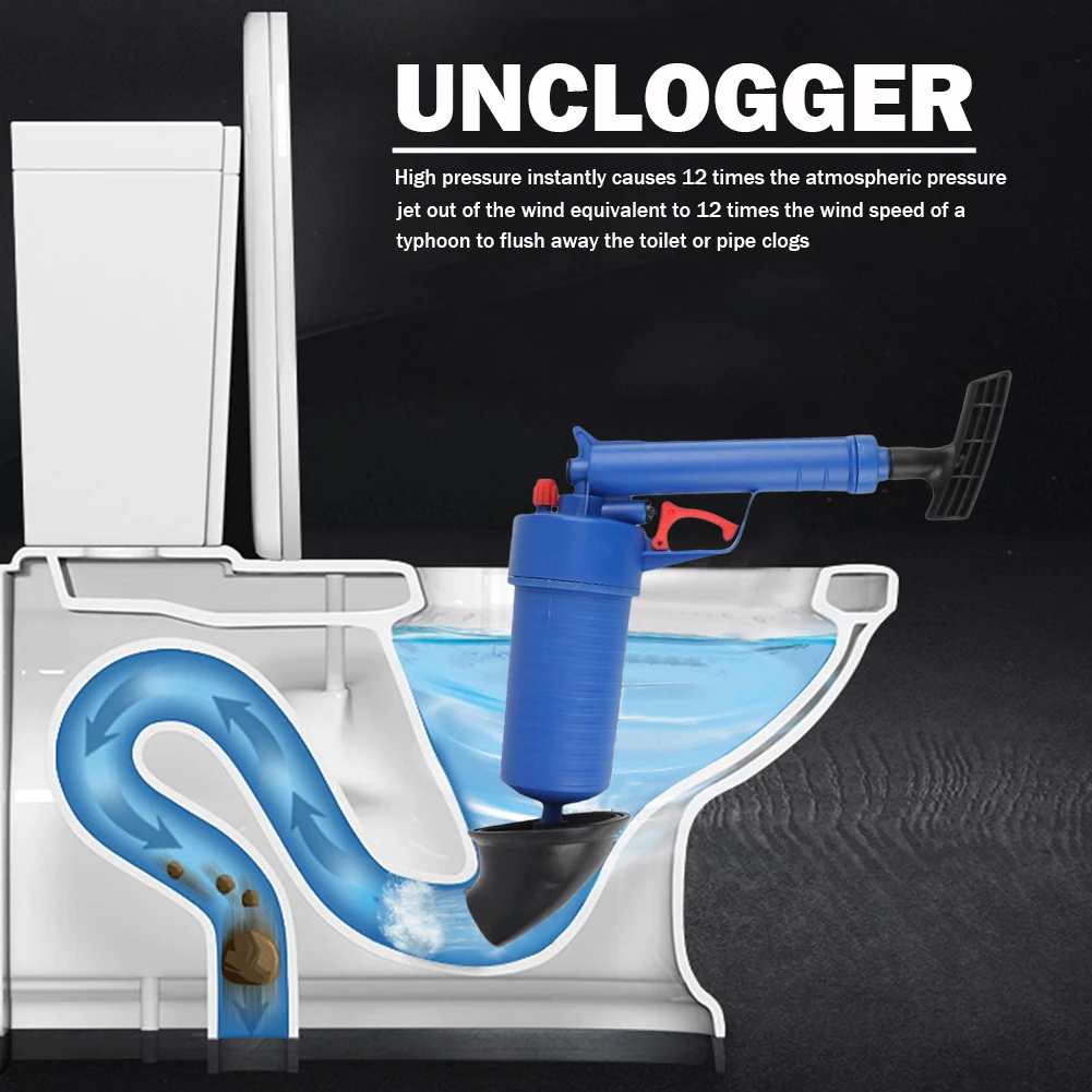 ปืนสูบลมระบายน้ำแรงดันสูงแบบใช - Plunger Toilet บทวิจารณ์และราคา