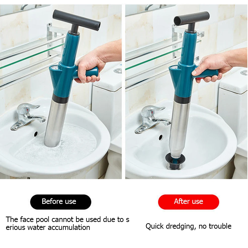 ปืนสูบลมระบายน้ำแรงดันสูงแบบใช - Plunger Toilet บทวิจารณ์และราคา