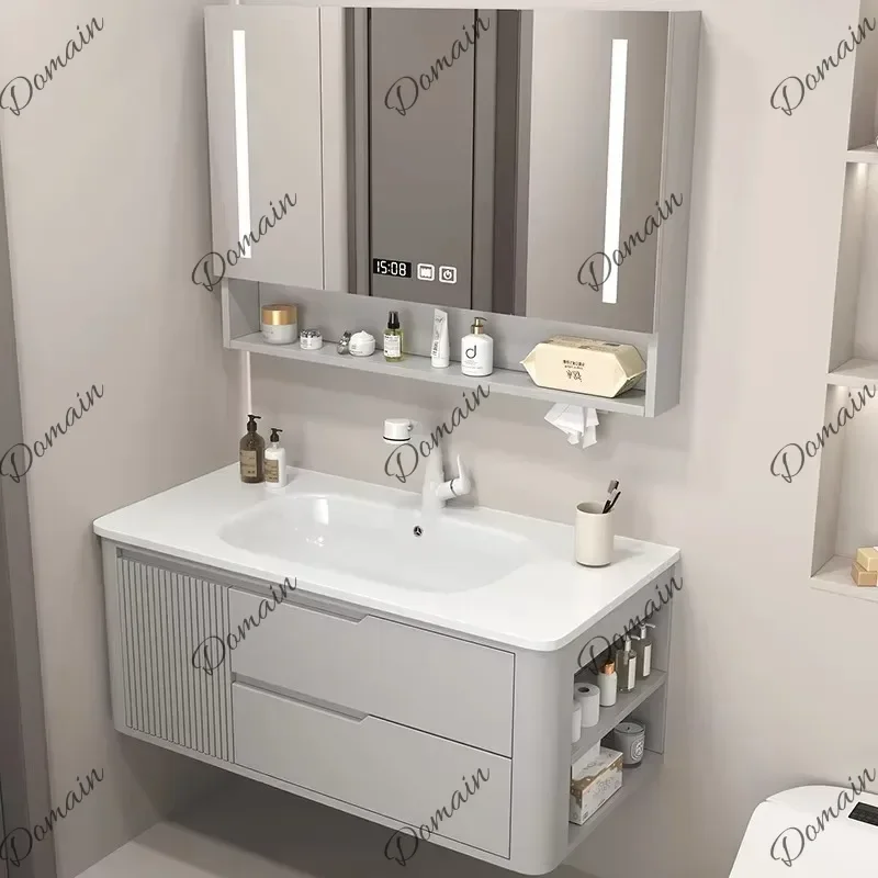9PS ชั้นวางของในห้องน้ำ ตู้เก็ - Home Bathroom Vanity Combo บทวิจารณ์และราคา