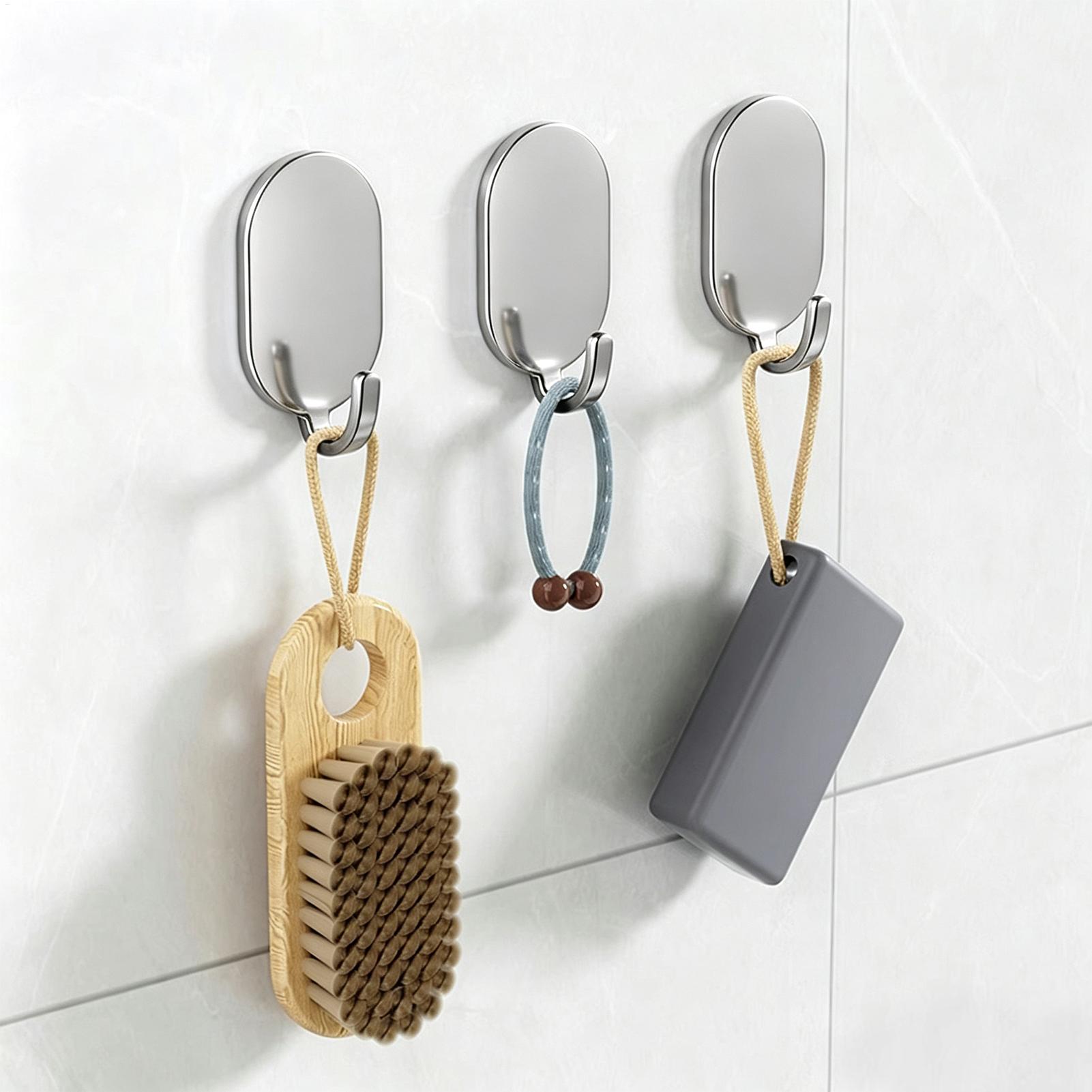 ตะขอแขวนกันน้ำ กาวติดแน่น 5 ชิ - Home Bathroom Organizer บทวิจารณ์และราคา