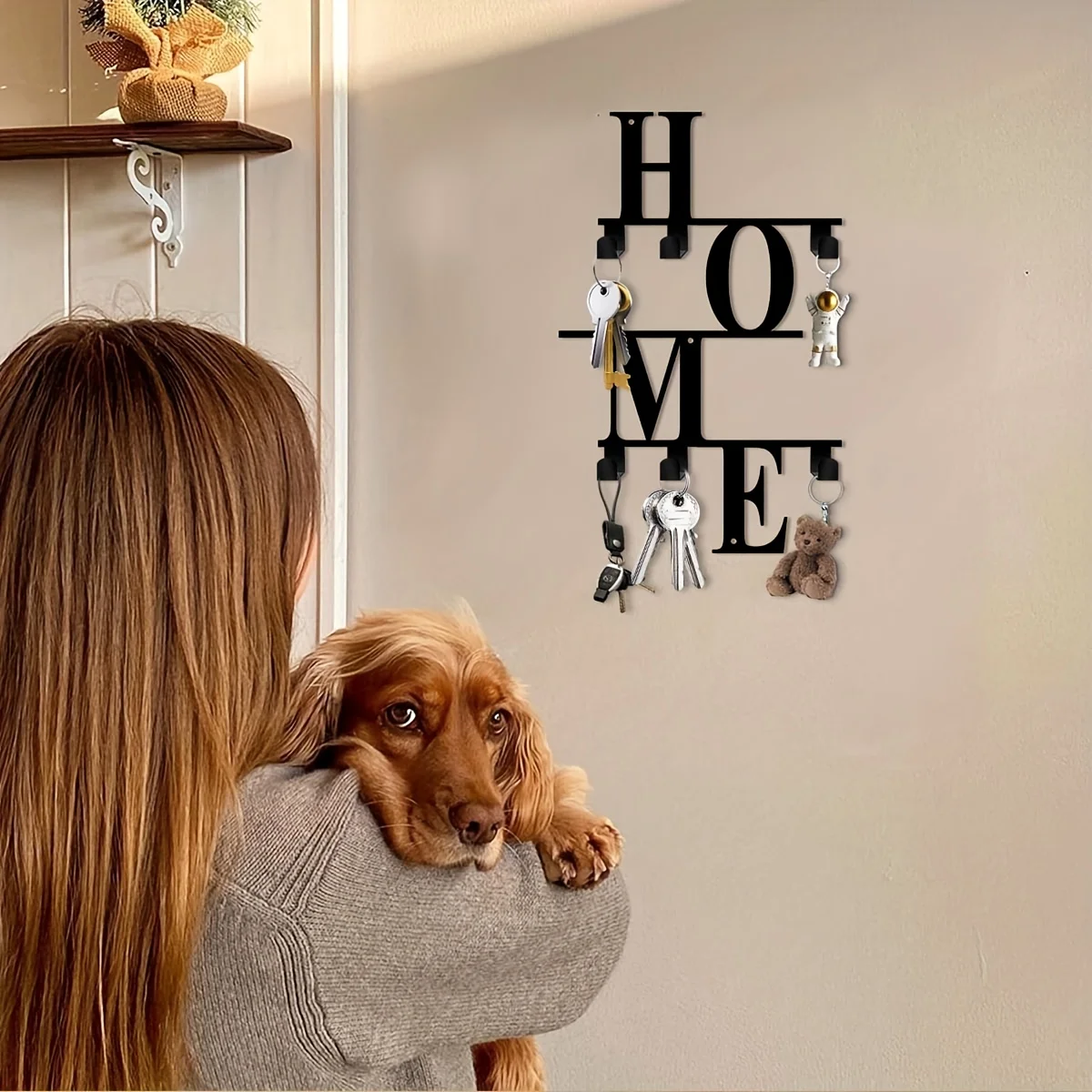 ที่แขวนกุญแจโลหะ CIFBUY ตะขอแข - Home Bathroom Organizer บทวิจารณ์และราคา