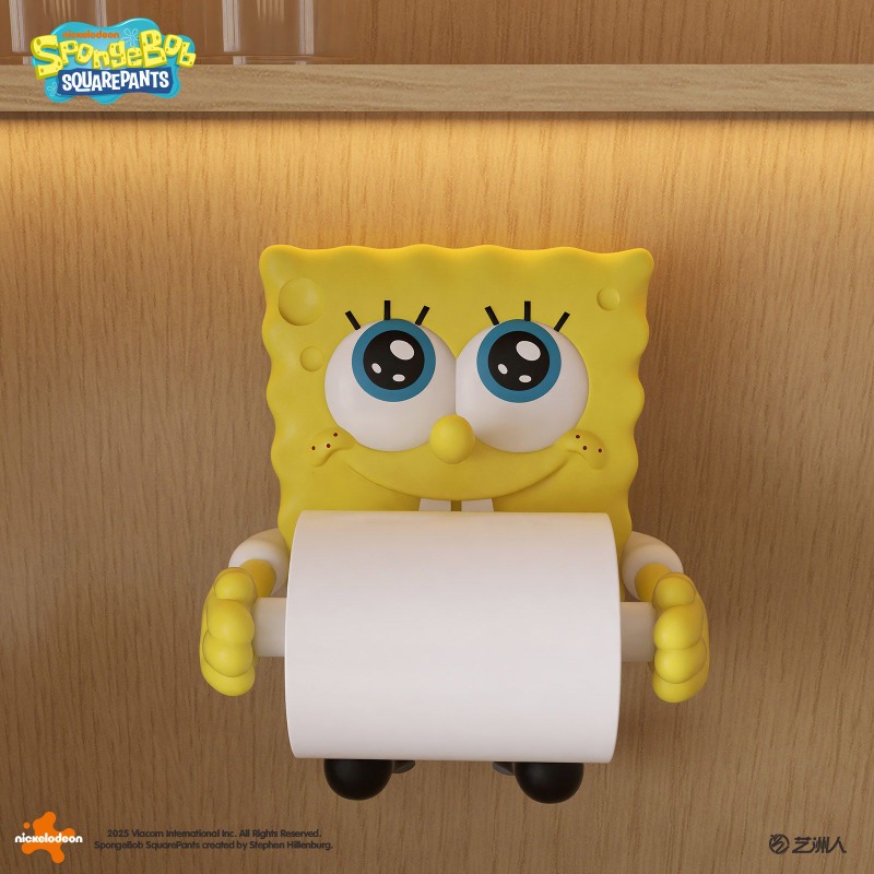 ที่ใส่กระดาษชำระลายสปันจ์บ็อบน - Home Edit Bathroom Storage บทวิจารณ์และราคา
