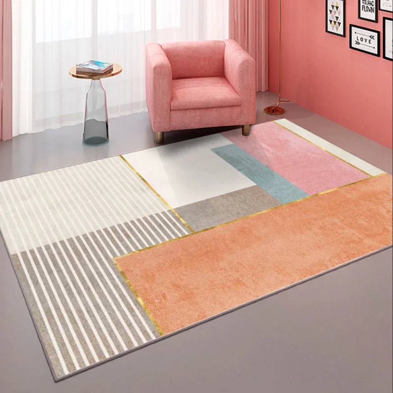 พรมลายกราฟิกสีพาสเทลสไตล์มาการ - Home Bathroom Trends บทวิจารณ์และราคา